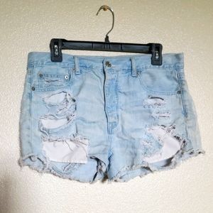 American Eagle Jean Shorts Size 12
